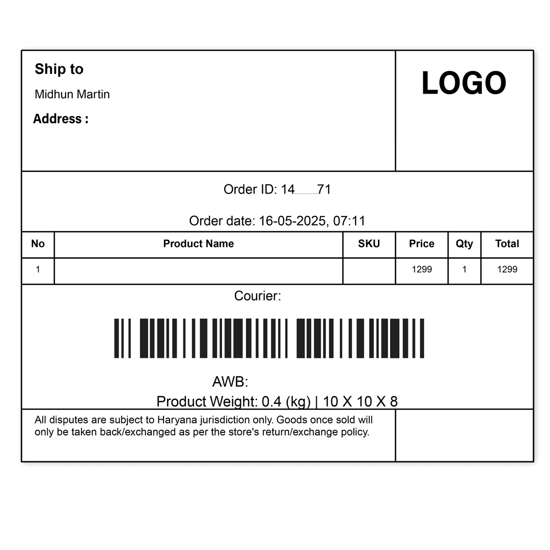 Shipping Label Maker
